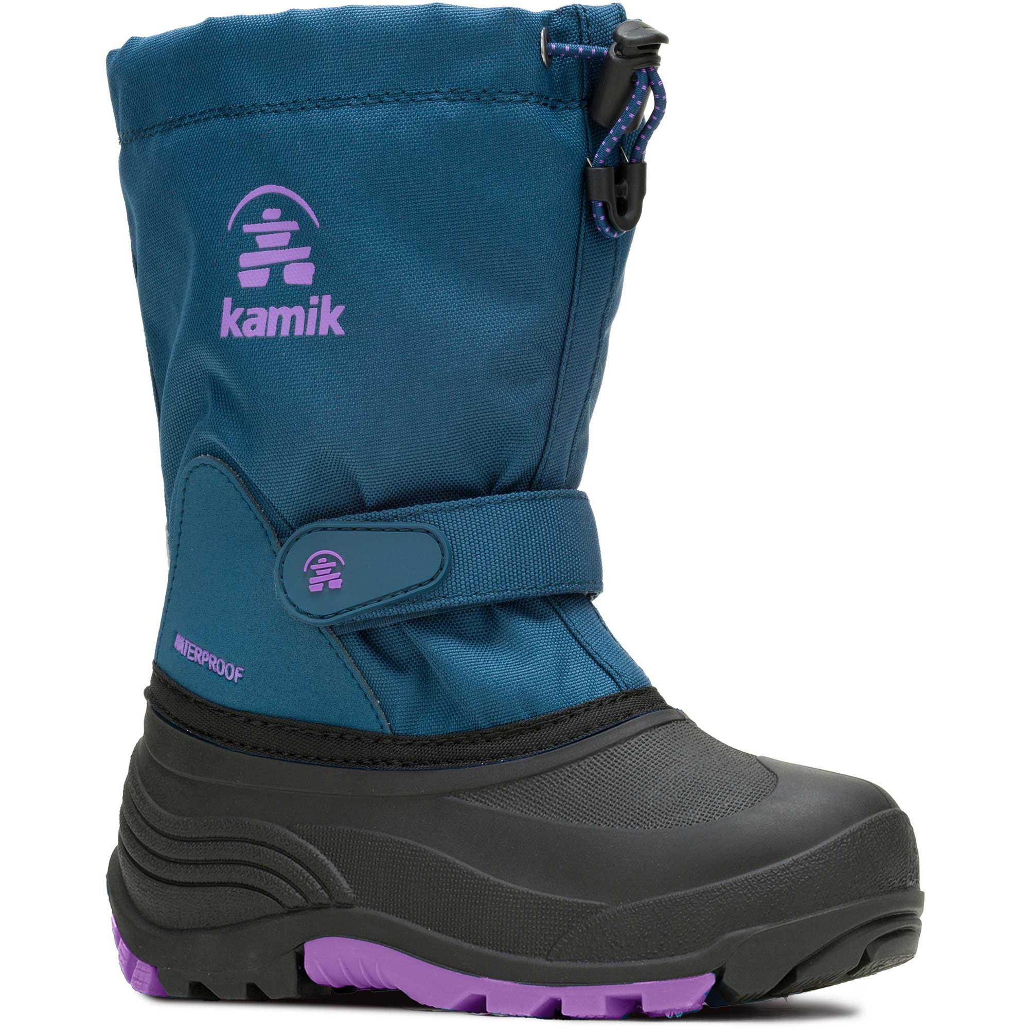 

Детские зимние ботинки Waterbug 5 Kamik, LT Navy Purple