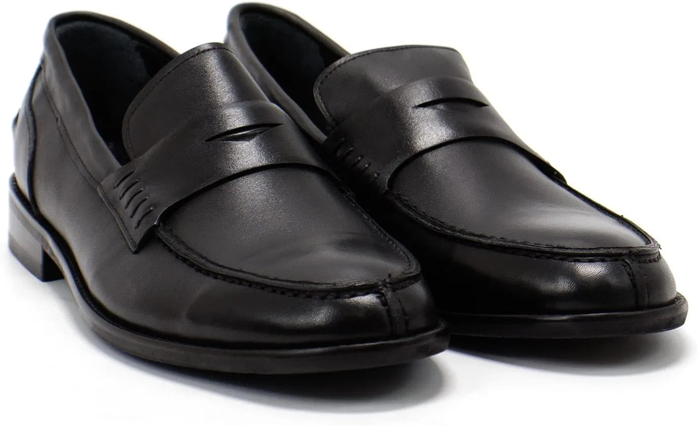 Лоферы Hakki Primo Leather, Black H Hakki — фото 4