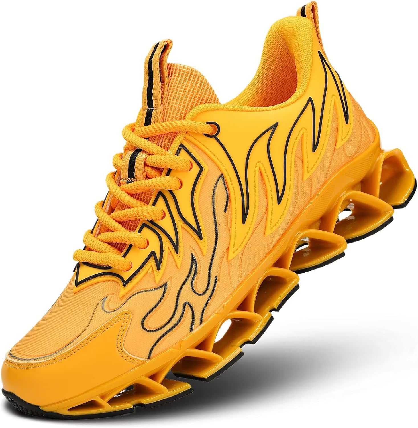 

Мужские кроссовки для бега сетчатые дышащие трейловые спортивные модные кеды для ходьбы и тенниса Peaya, желтый