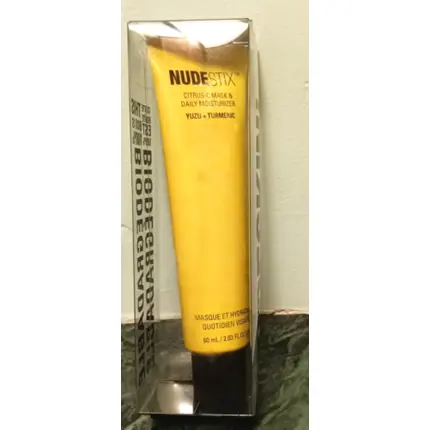 Маска Nudeskin Citrus-C + ежедневный увлажняющий крем, 2,03 унции, 60 мл, запечатанный наконечник, Nudestix — фото 4