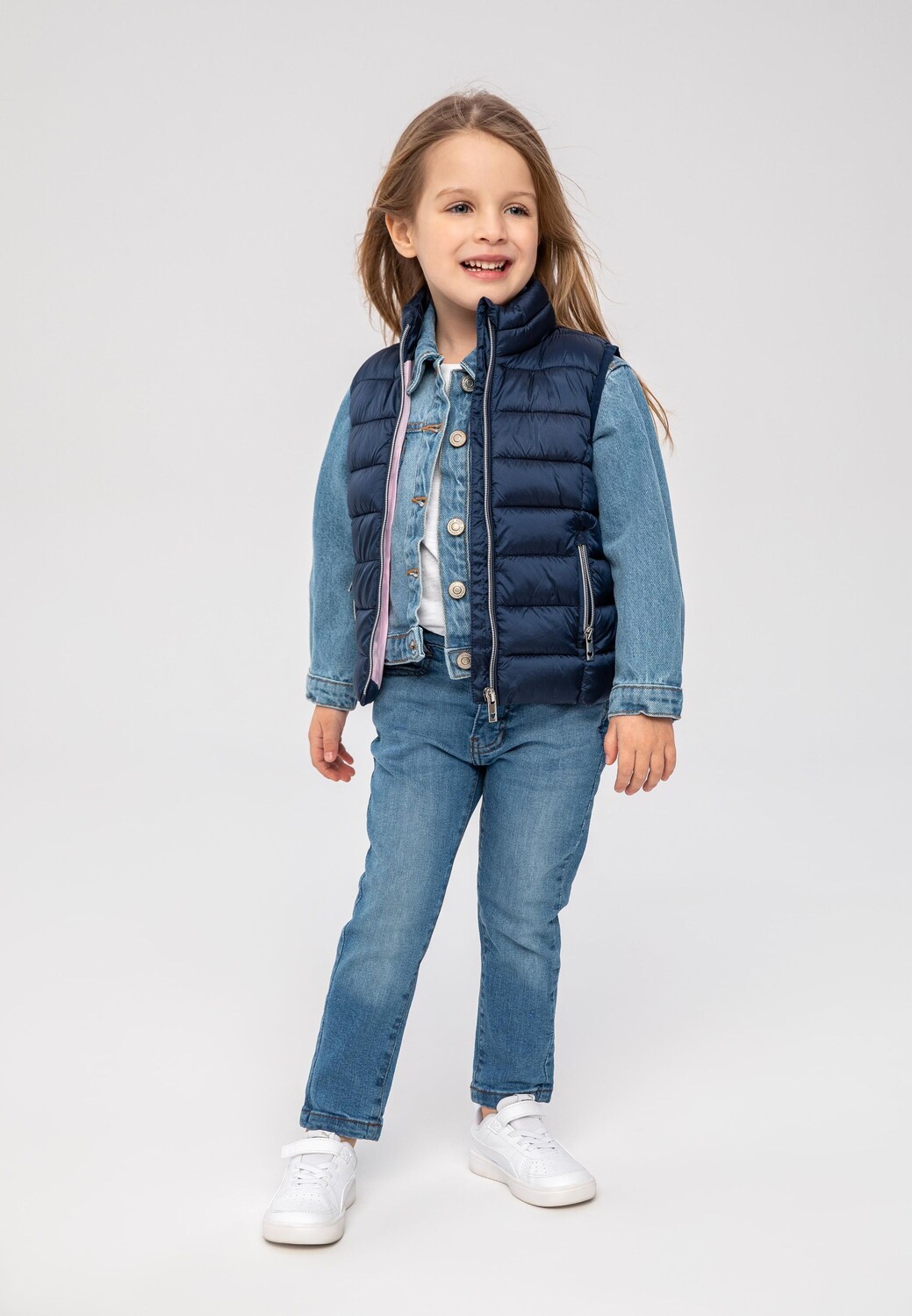 

Утепленный жилет Minoti Funktions 14coat 16, темно синий