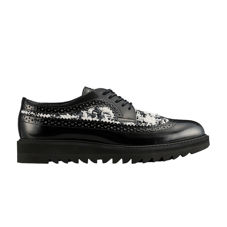 

Кроссовки Brogue 'Black White Tweed', черный
