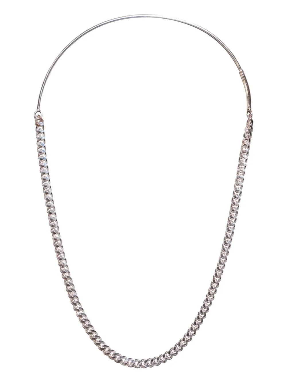

Серьга-кольцо Grand Chained Saskia Diez, серебряный