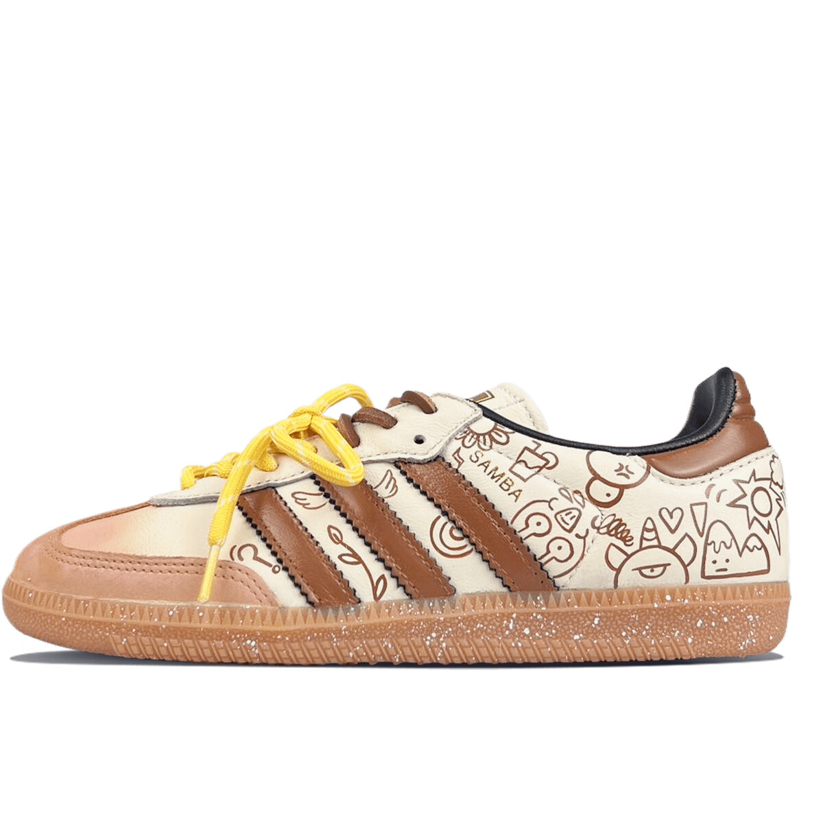 

Кроссовки adidas originals Samba Skateboarding Shoes Women's Low-top Chocolate, коричневый