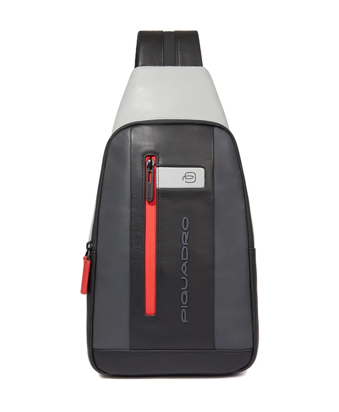 

Трансформируется в рюкзак-сумку через плечо для iPad mini Piquadro, черный