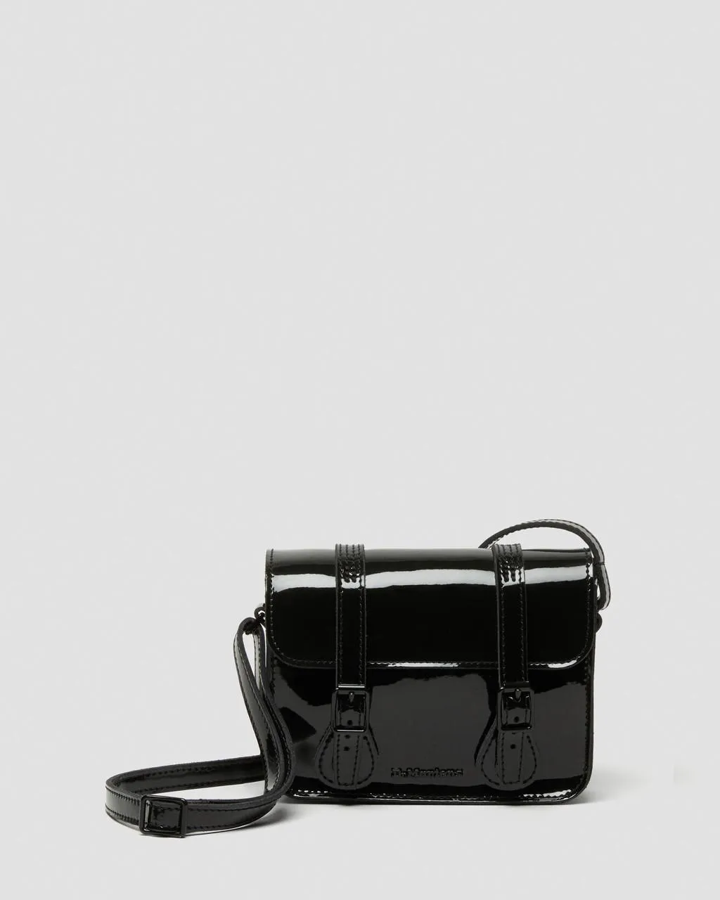 

Сумка через плечо из лакированной кожи Dr. Martens 7 дюймов, цвет Black — Patent Leather, Черный, Сумка через плечо из лакированной кожи Dr. Martens 7 дюймов, цвет Black — Patent Leather