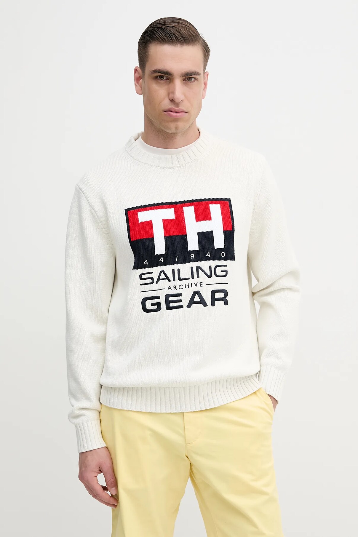 

Хлопковый свитер SAILING Tommy Hilfiger, белый