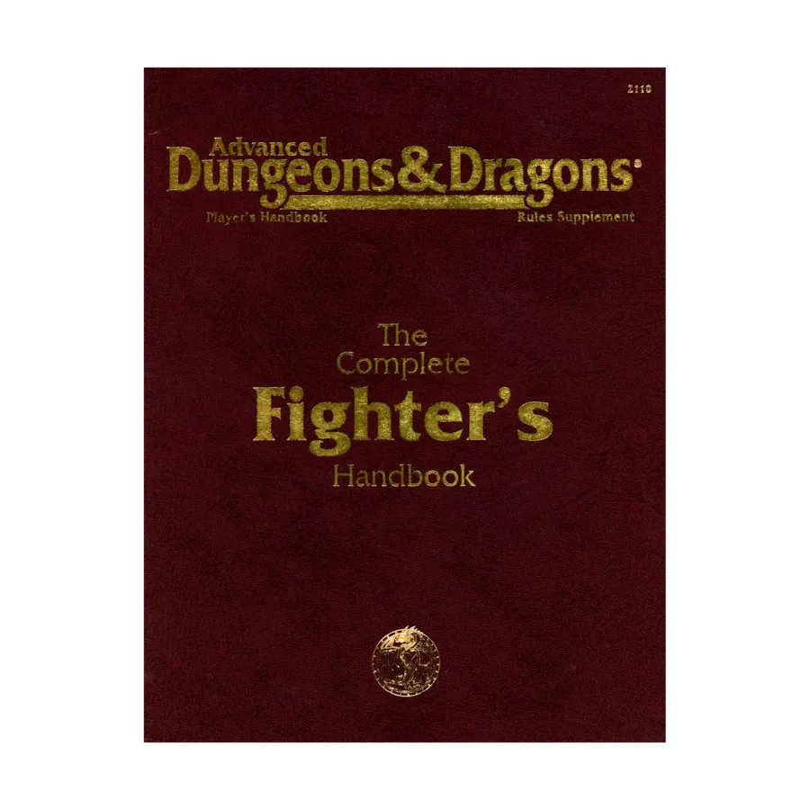 

Complete Fighter's Handbook (10th Printing), Advanced Dungeons & Dragons (2nd Edition) - Player's Guides & Books, мягкая обложка