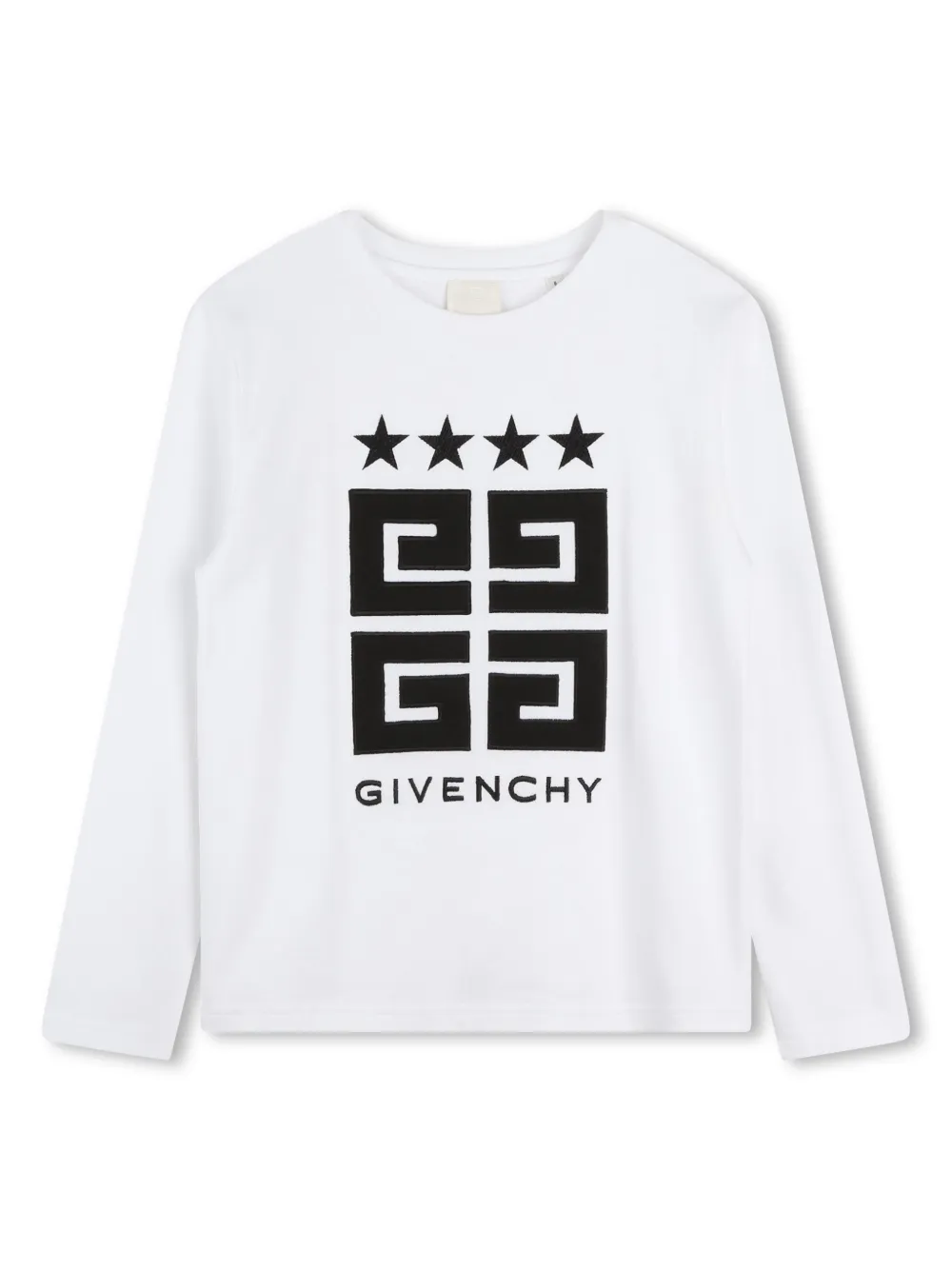 

Футболка с принтом 4G Givenchy Kids, белый