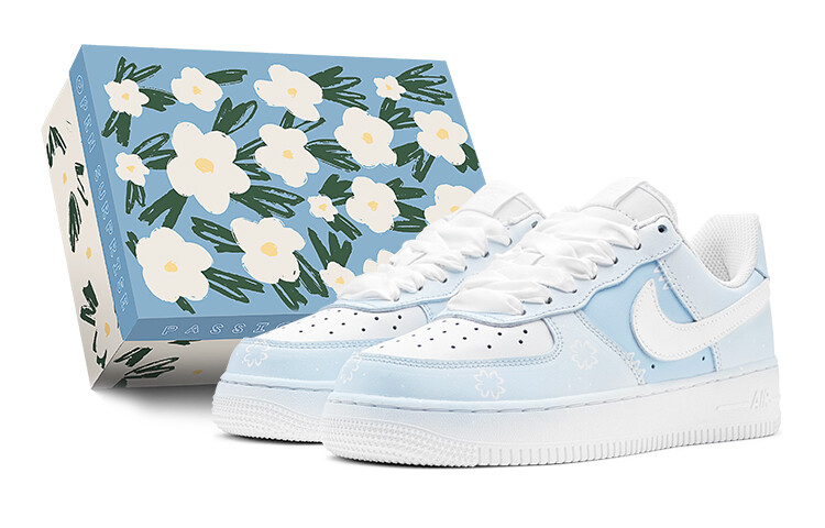 

Мужские кроссовки для скейтбординга Nike Air Force 1, Sky Blue