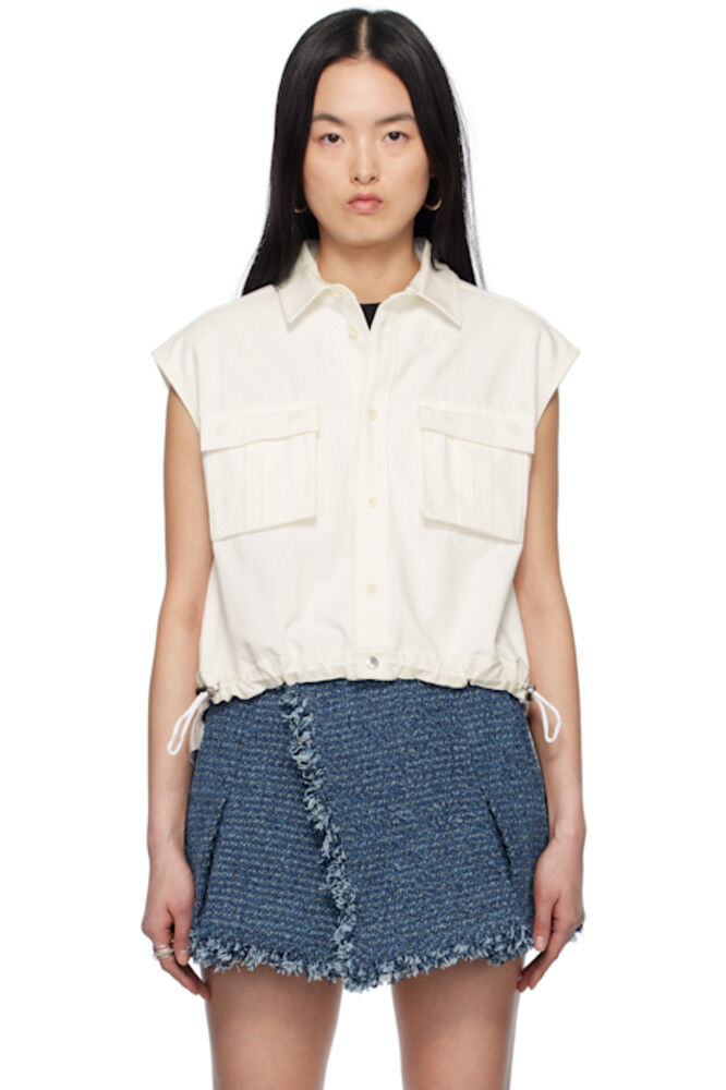 

Рубашка из денима Off-White Mix sacai