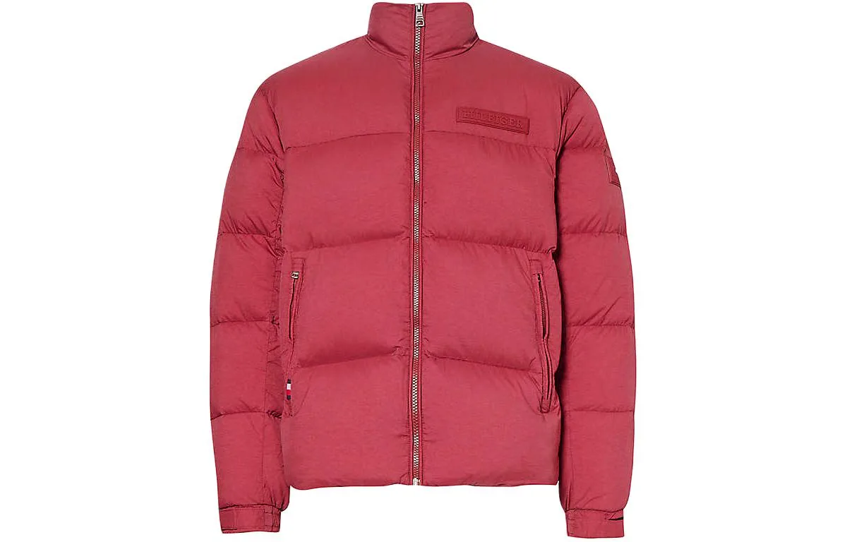 Tommy Hilfiger Красная пуховая куртка мужская