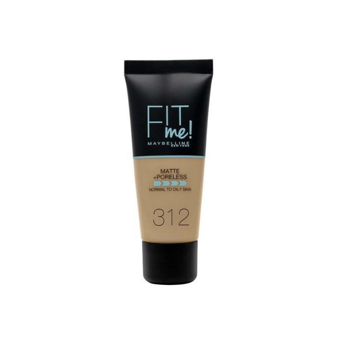 

Набор косметики Base de Maquillaje Fit Me Matte + Poreless Maybelline New York, 312 Golden