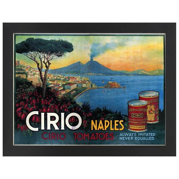 

Рамка для фотографий LegendArte Poster Cirio Napoli, черный