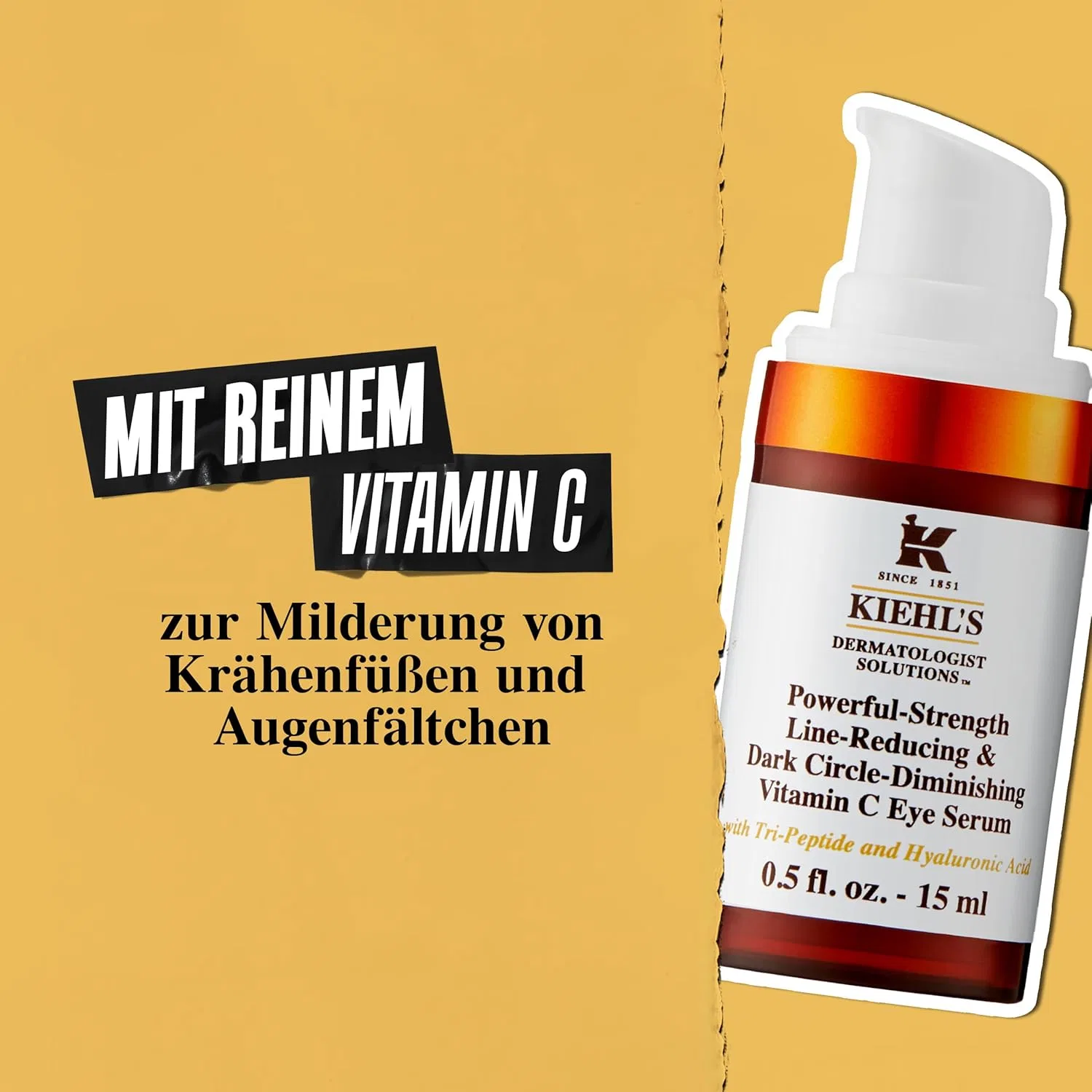 Сыворотка для глаз с витамином C «Powerful-Strength Line-Reducing & Dark Circle Diminishing» от KIEHL'S Kiehl'S — фото 3