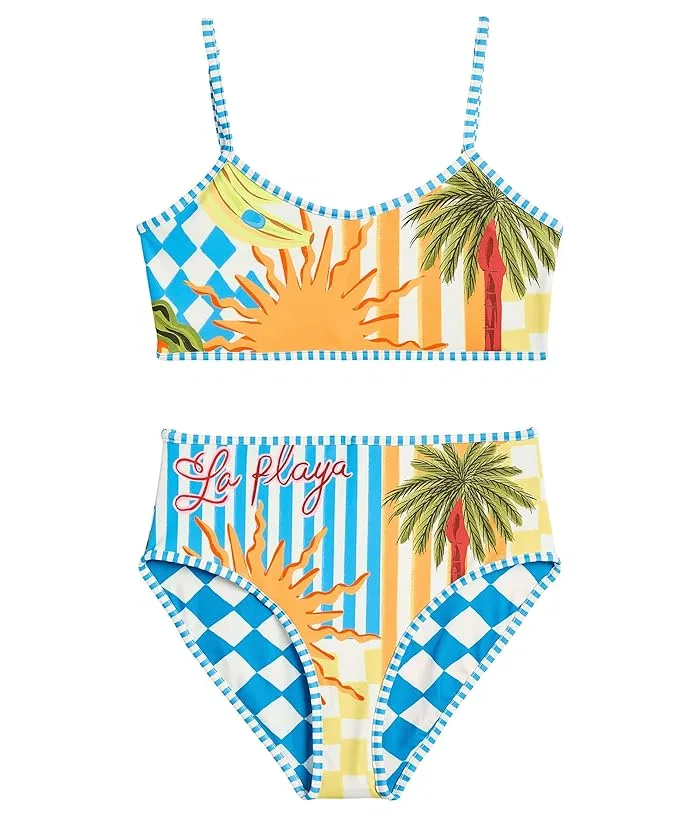 Купальник детский Beach Static Anse Maaji Kids, Open Blue