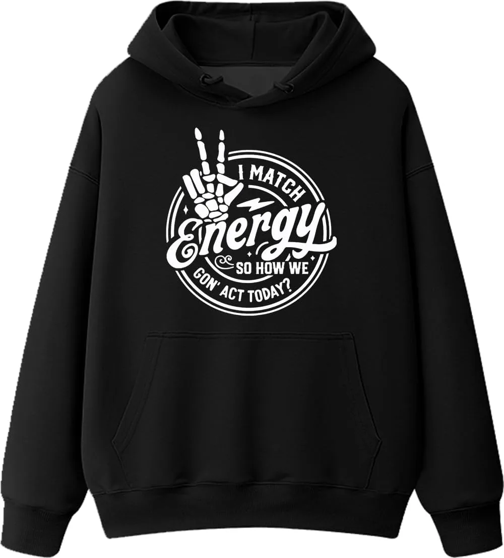 

Толстовка I Match Energy с капюшоном