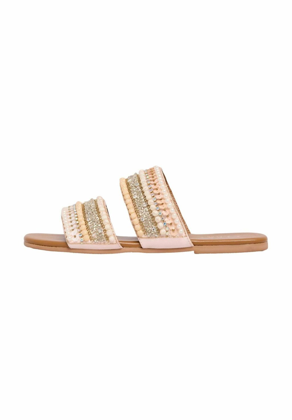 Мюли REGULAR FIT - STRAP BEADED FLAT Lipsy, бежевый