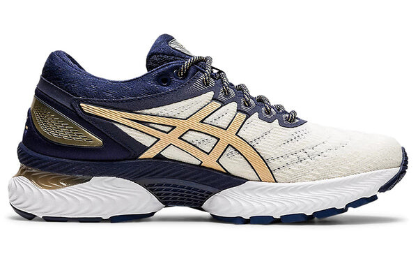 Кроссовки гель нимбус 22 Asics, белый — фото 2