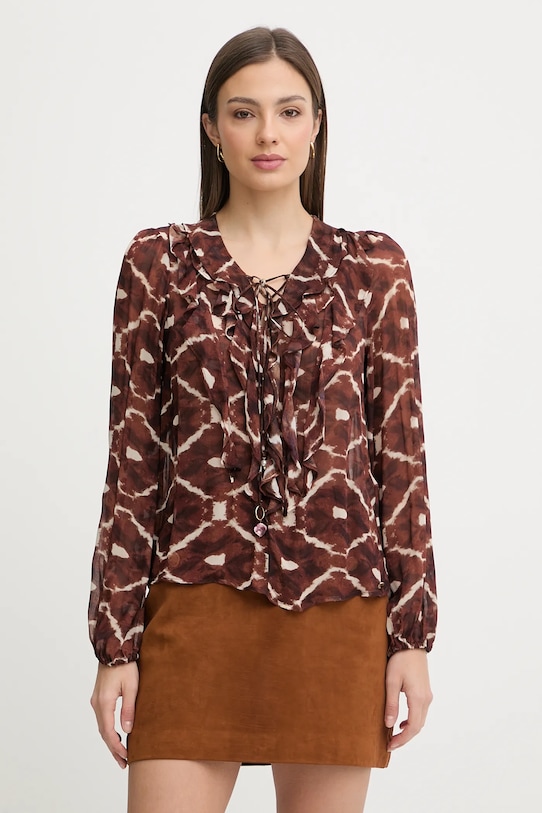 

Блуза Pedro del Hierro, коричневый