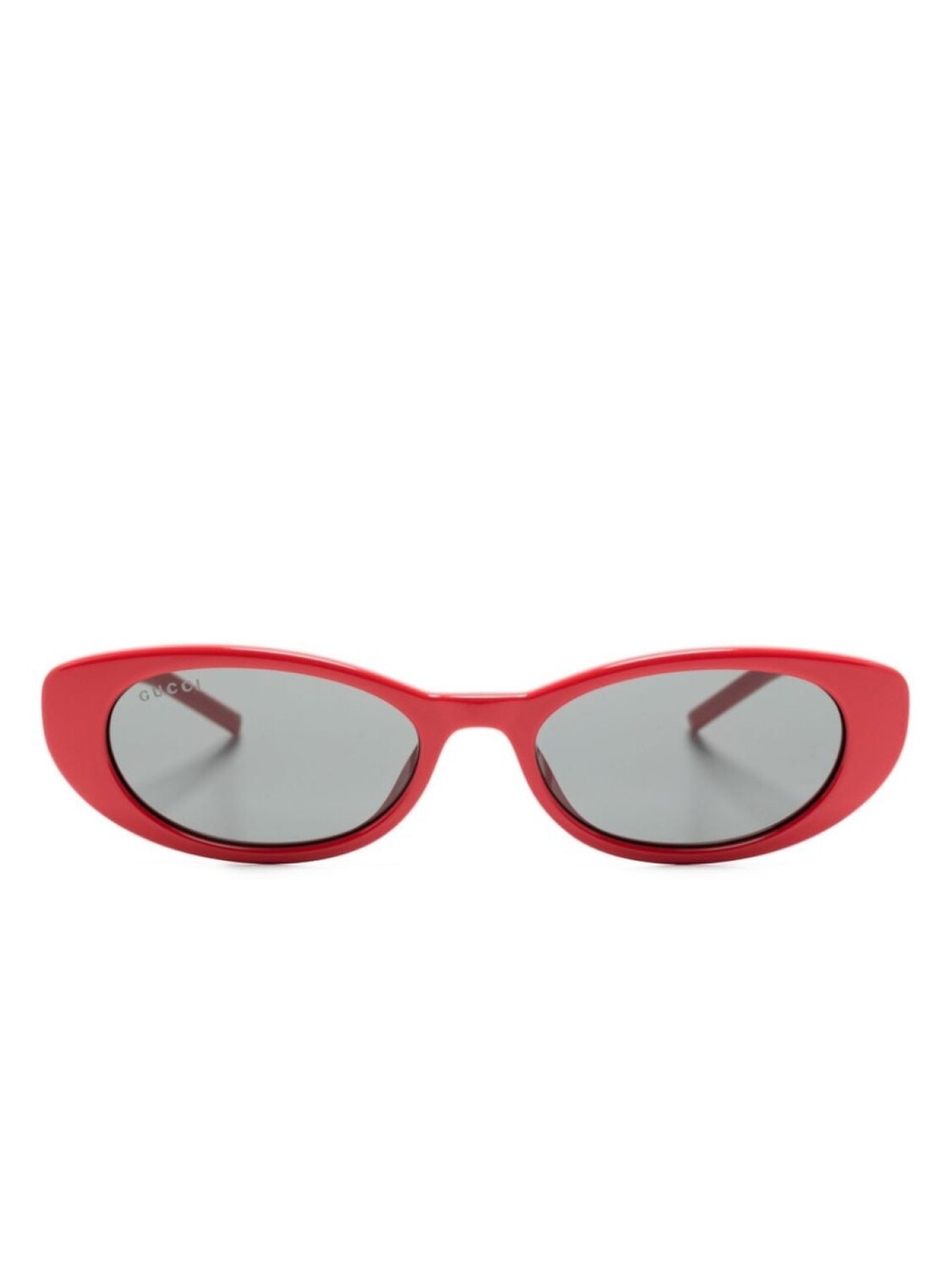 

Солнцезащитные очки Gucci Eyewear «кошачий глаз», красный