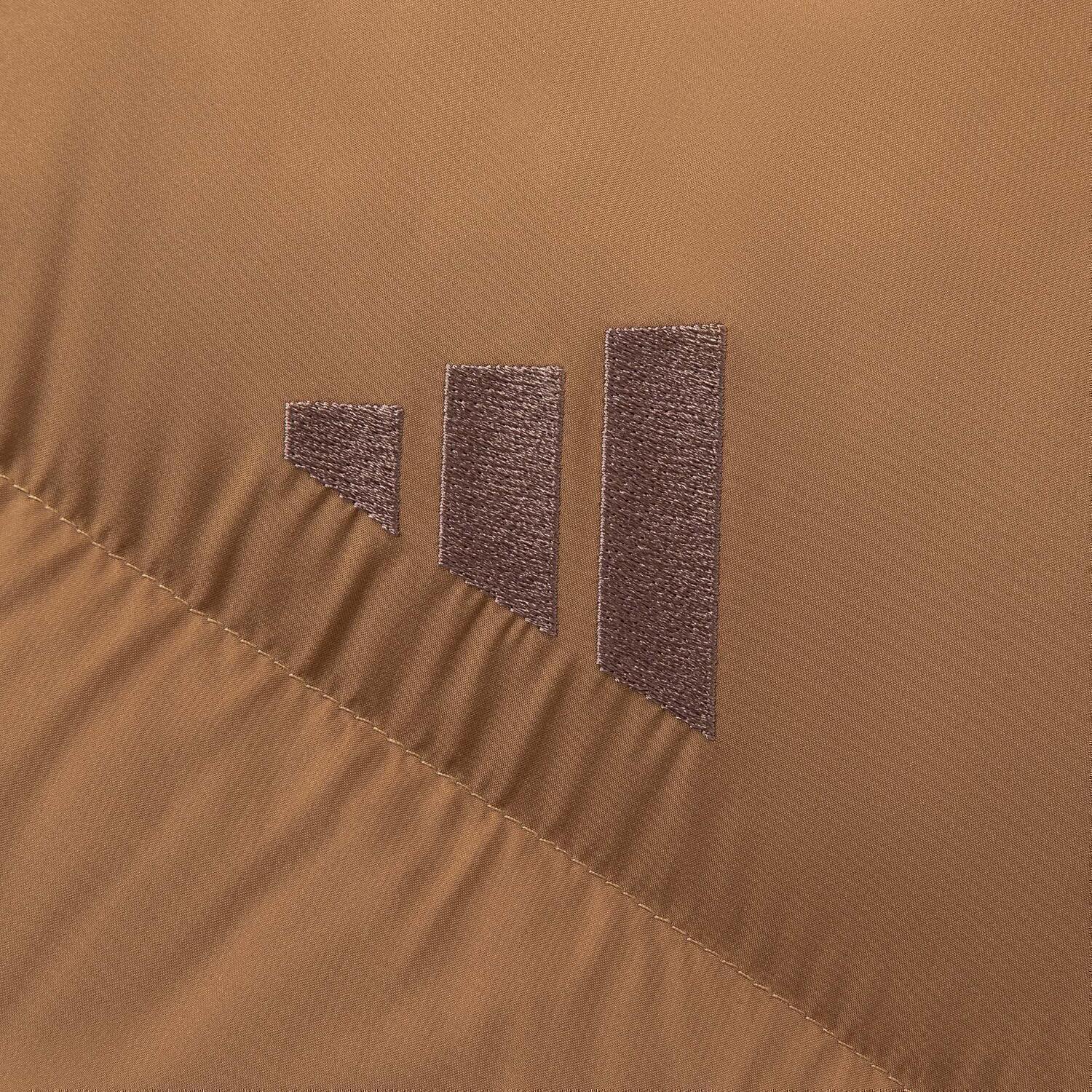 Пуховая куртка Adidas Desert Brown — фото 4