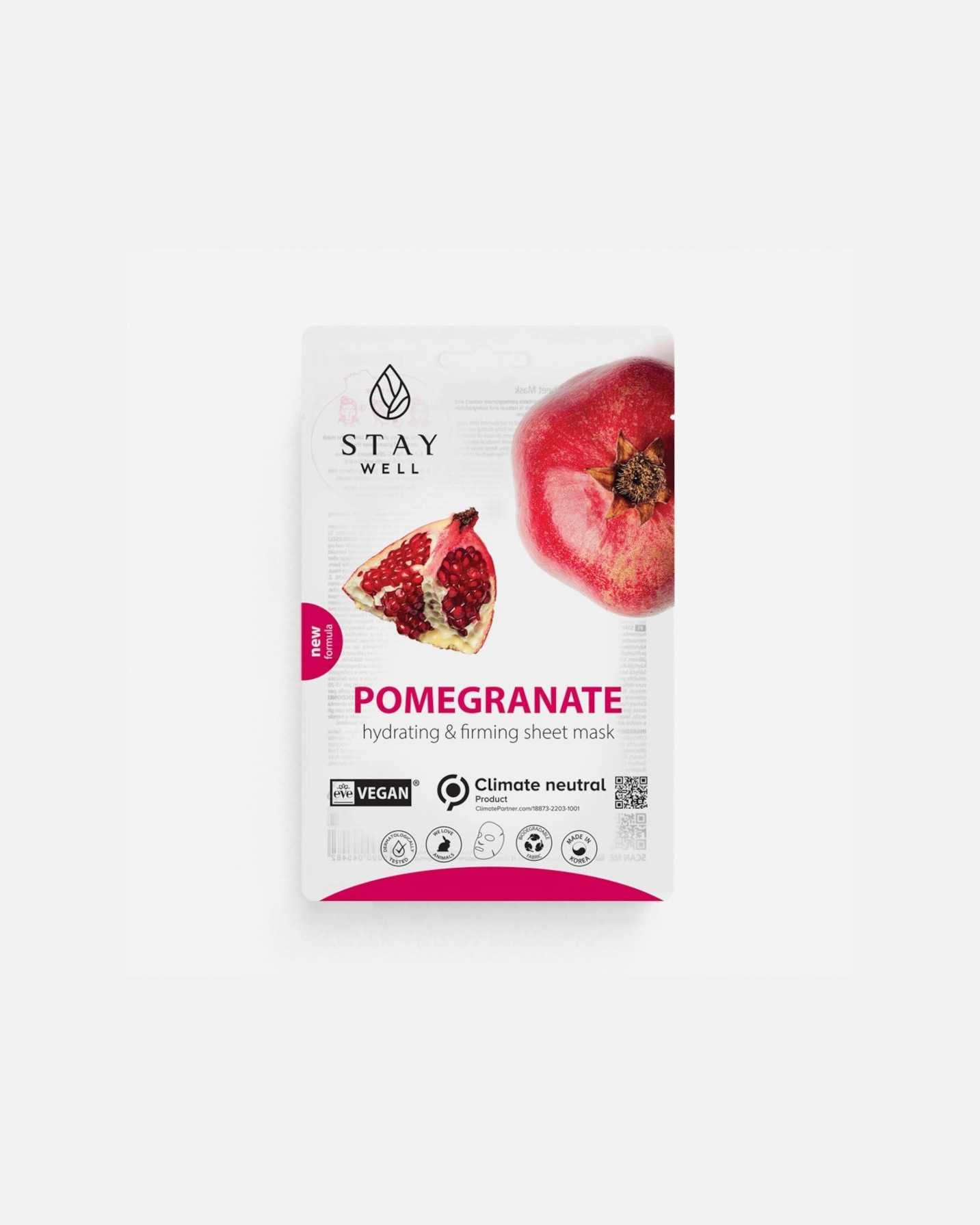 

Тканевая маска для лица Stay Well, 20 гр