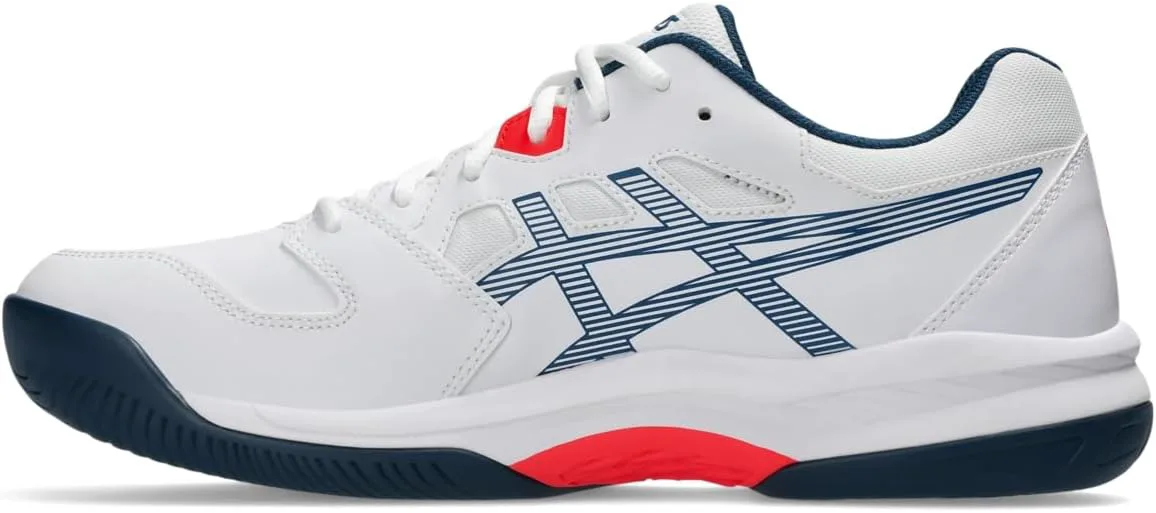 Мужские кроссовки для пинг-понга Asics Gel-RENMA, белый/синий — фото 4