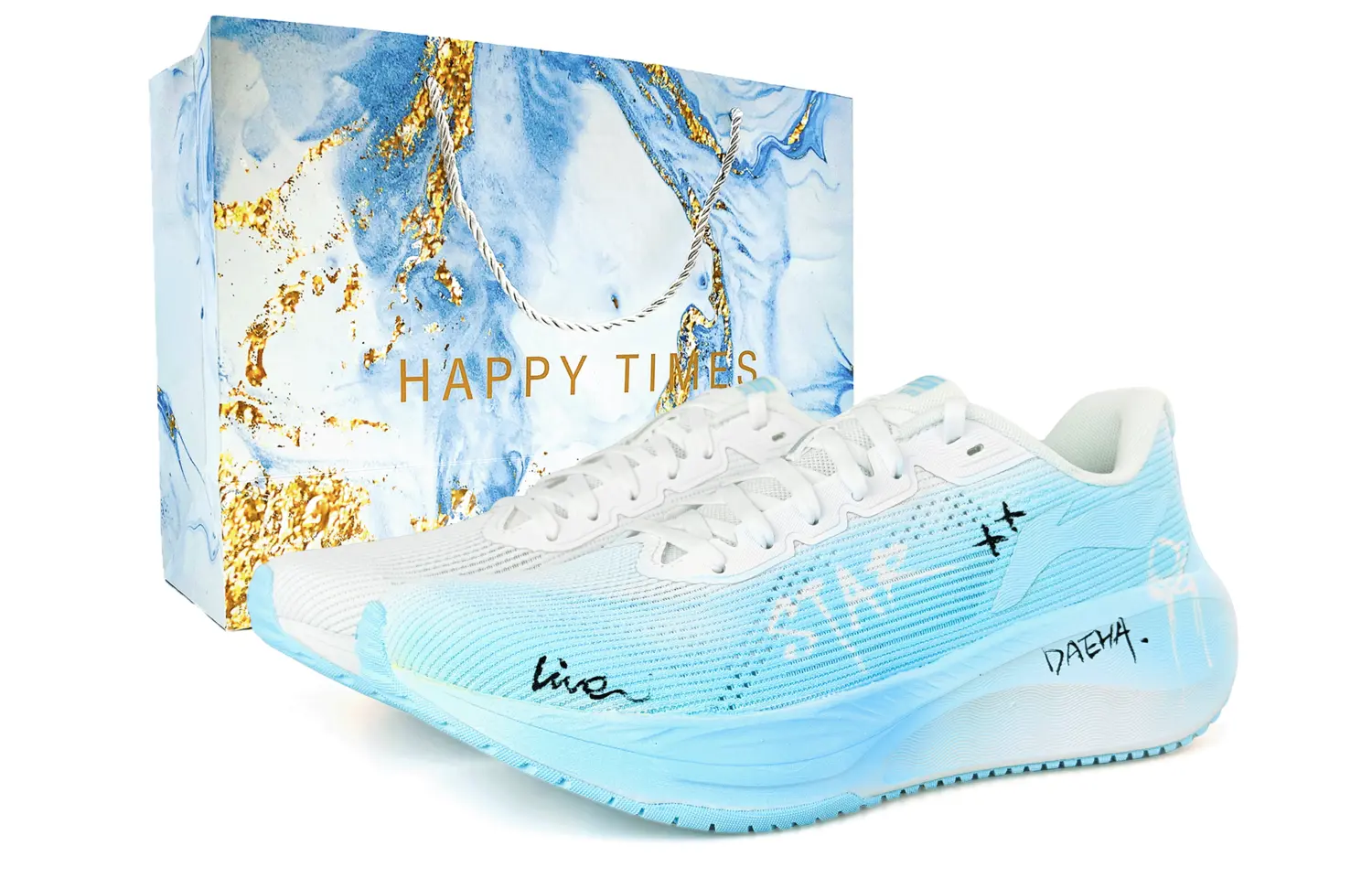 

Li Ning Version 2.0 дышащие и легкие низкие кроссовки для повседневных тренировок и бега мужские Li-Ning, синий белый черный