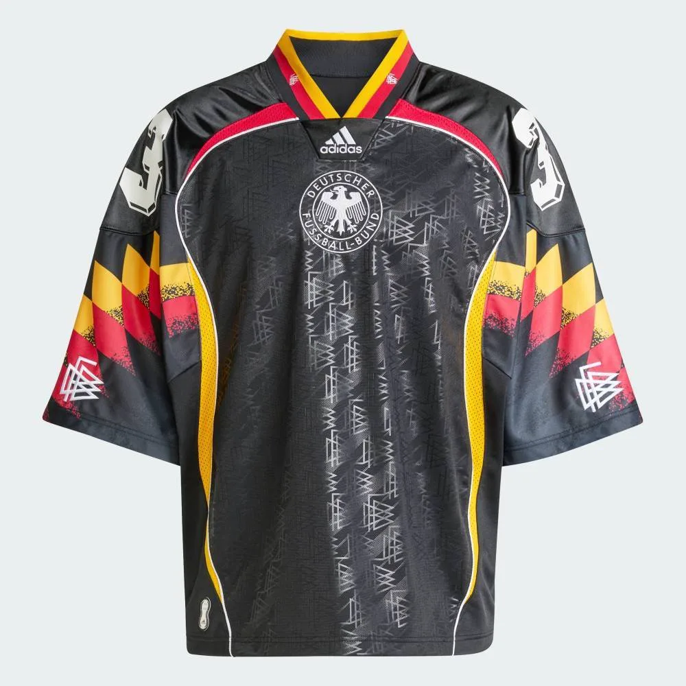 Футболка Bring Back Remix Germany Adidas, black — фото 4