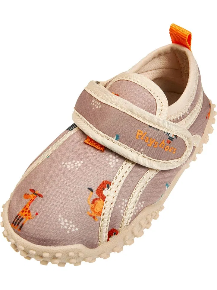 Босоножки с защитой от солнца, Playshoes, бежевый — фото 4