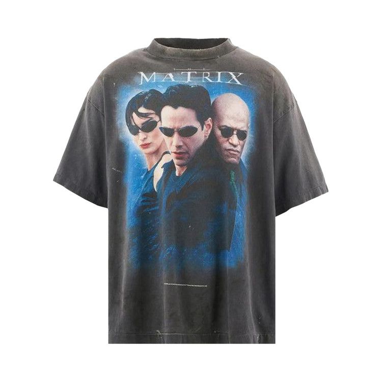 

Футболка SAINT Mxxxxxx White Logo Matrix T-Shirt, Black