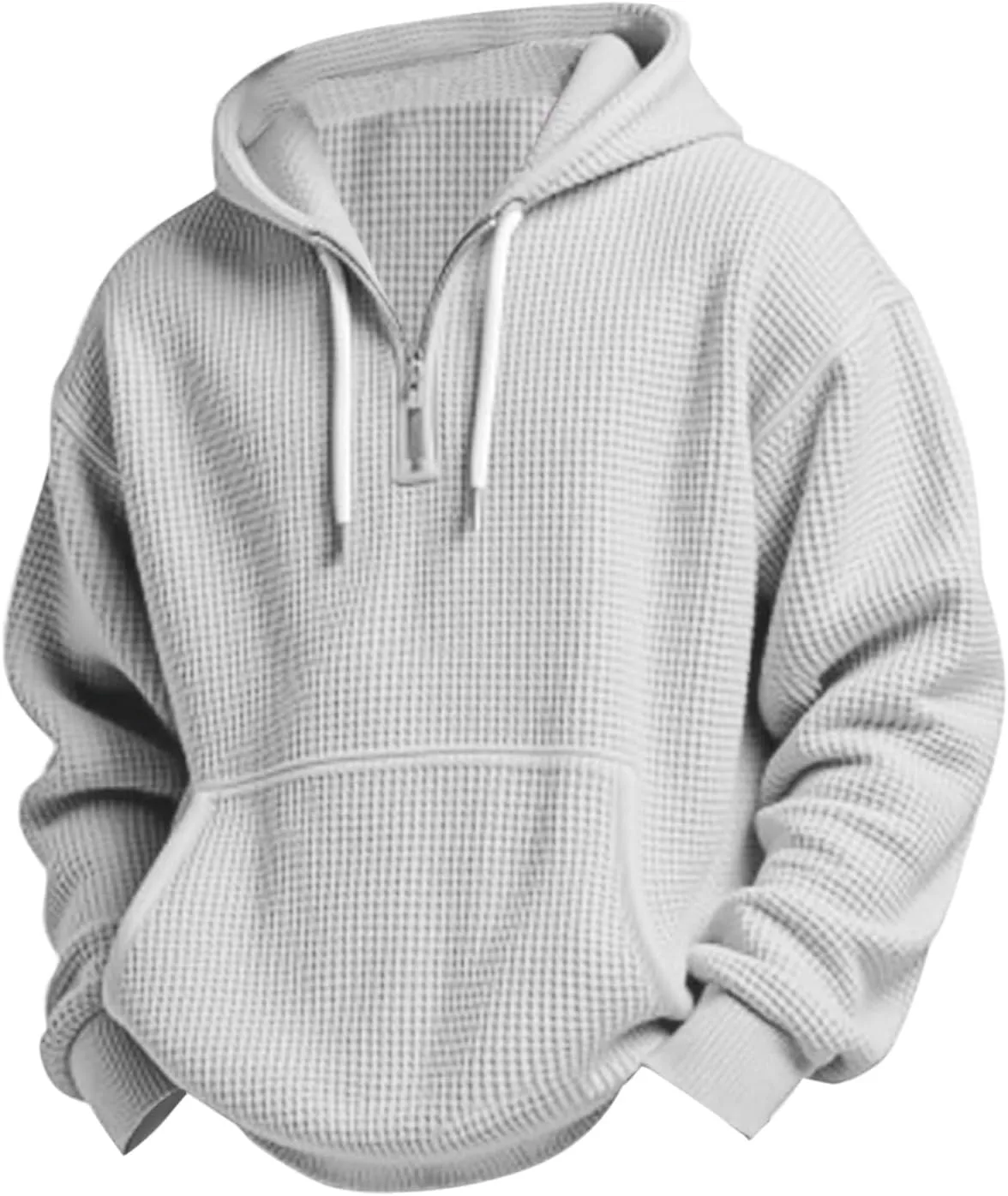 Мужская вельветовая толстовка с капюшоном Quarter Zip — фото 2