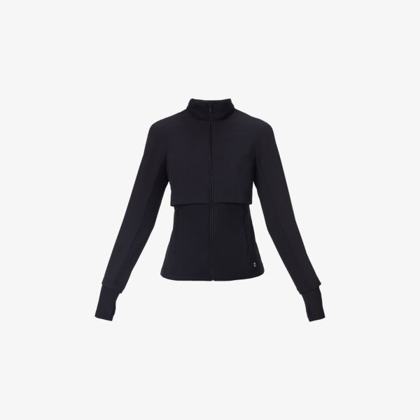 

Водостойкая эластичная куртка Pro Run из стрейч-ткани Sweaty Betty, черный