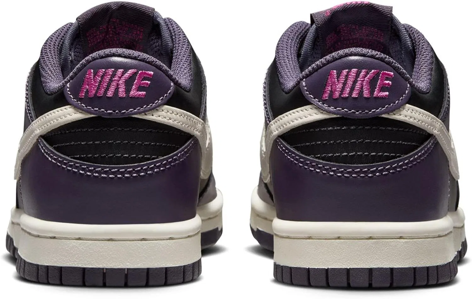 Кроссовки детские Nike Dunk Low, цвет Black/Dark Raisin/Sail/Pale Ivory — фото 4