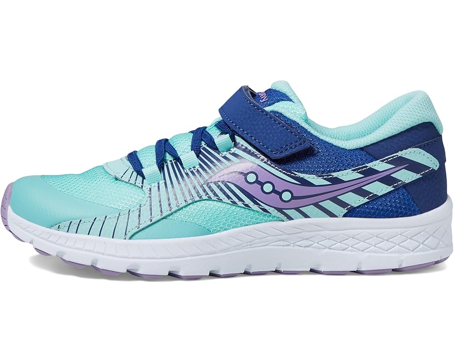 Детские кроссовки Saucony Velocer A/C Saucony Kids, Turquoise/Navy/Purple — фото 4