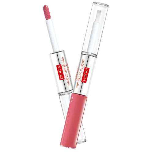 

Водостойкая помада 008 розовый майами Pupa Made To Last Lip Duo, 2х4 мл