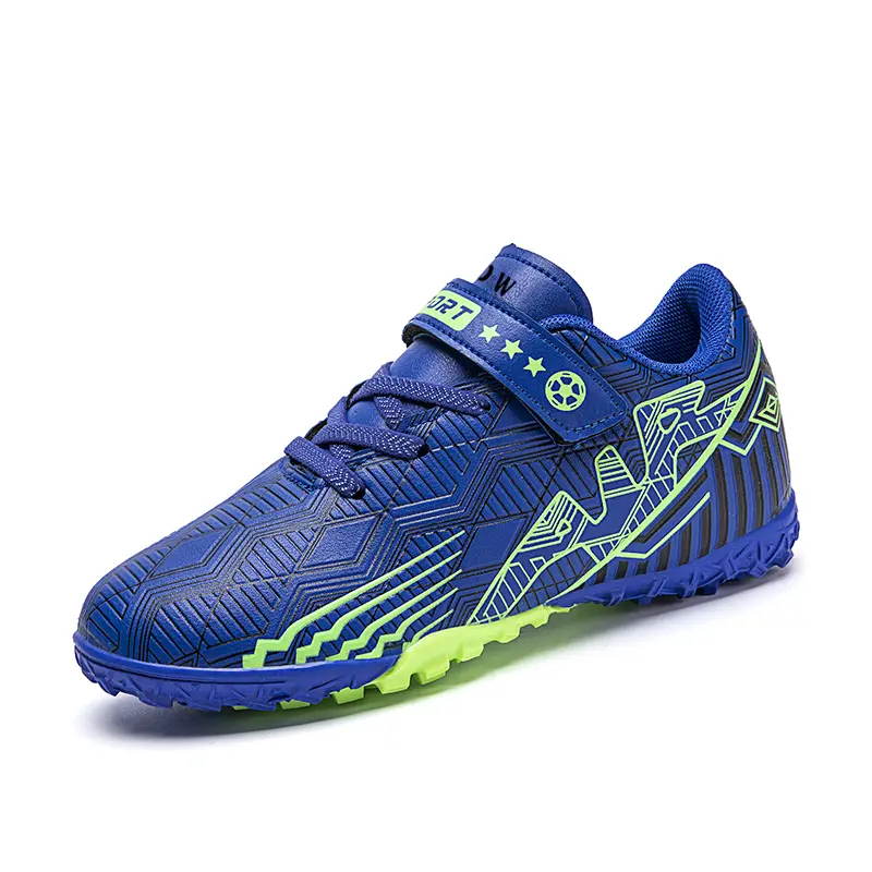 

Детские футбольные бутсы с амортизацией ударов и износостойкостью, низкие D&W, синий