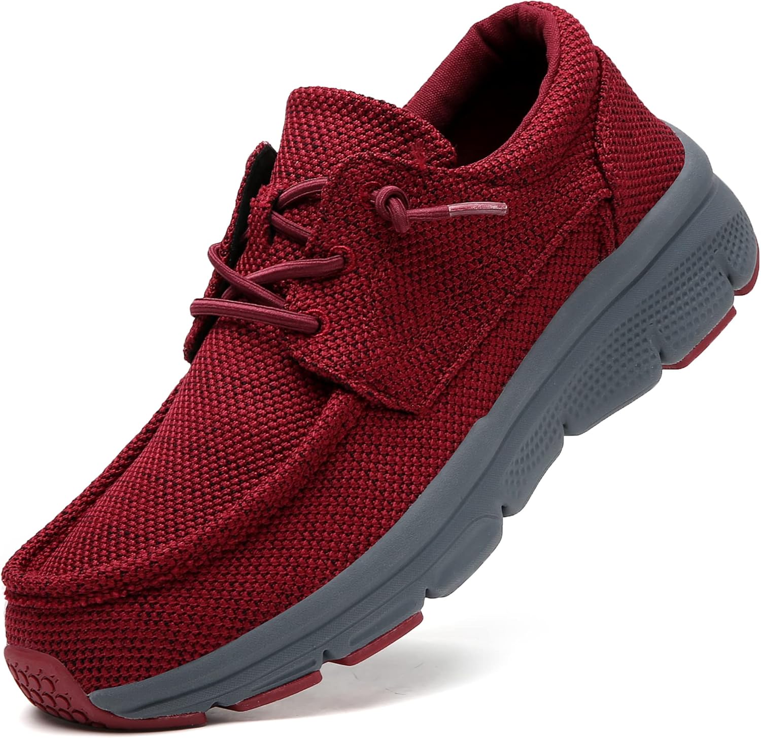 

Мужские слипоны TSIODFO, повседневные прогулочные туфли, красный