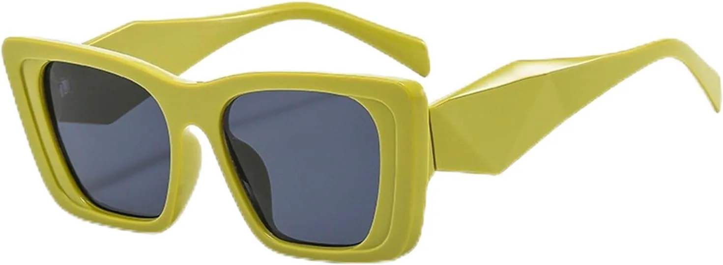 

Большие солнцезащитные очки для мужчин и женщин, подходящие для поездок на работу, активного отдыха, отпуска, шопинга, декоративные солнцезащитные очки Generic, Green