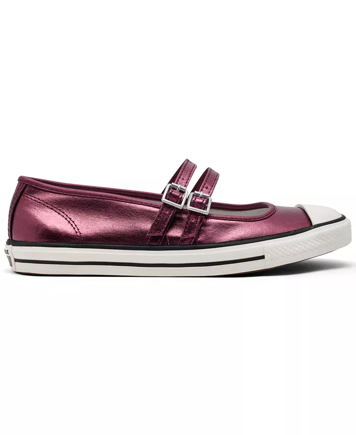 Женские повседневные сабо Chuck Taylor All Star Dainty Mary Jane от Finish Line Converse, красный — фото 2