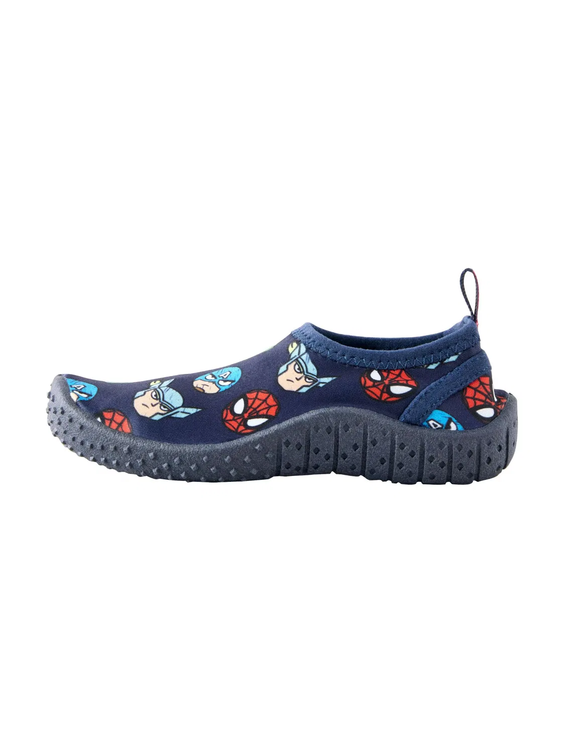 Пляжные и бассейные туфли 'Marvel' Next, Navy/Light Blue