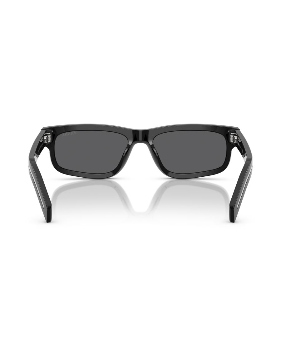 Мужские солнцезащитные очки PR B11SF PRADA, Black — фото 4