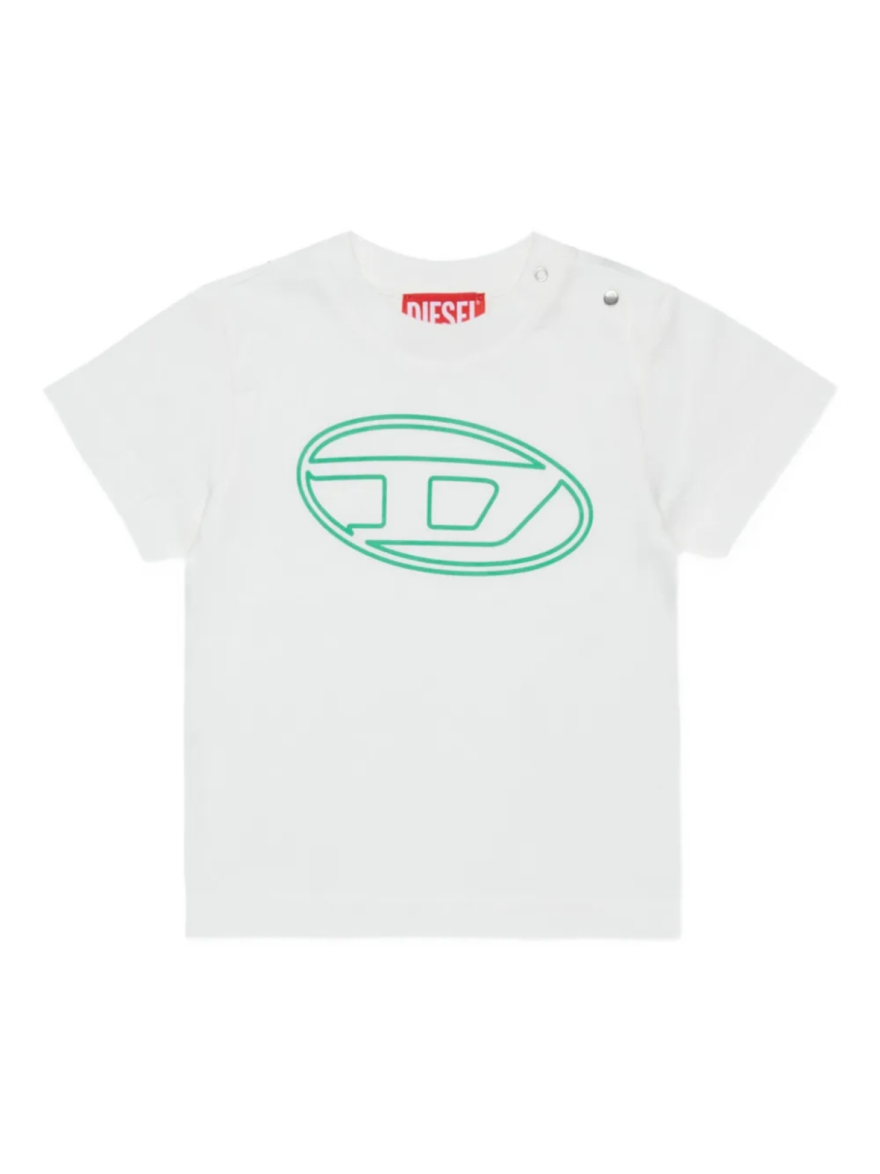 

Футболка с логотипом Diesel Kids, белый