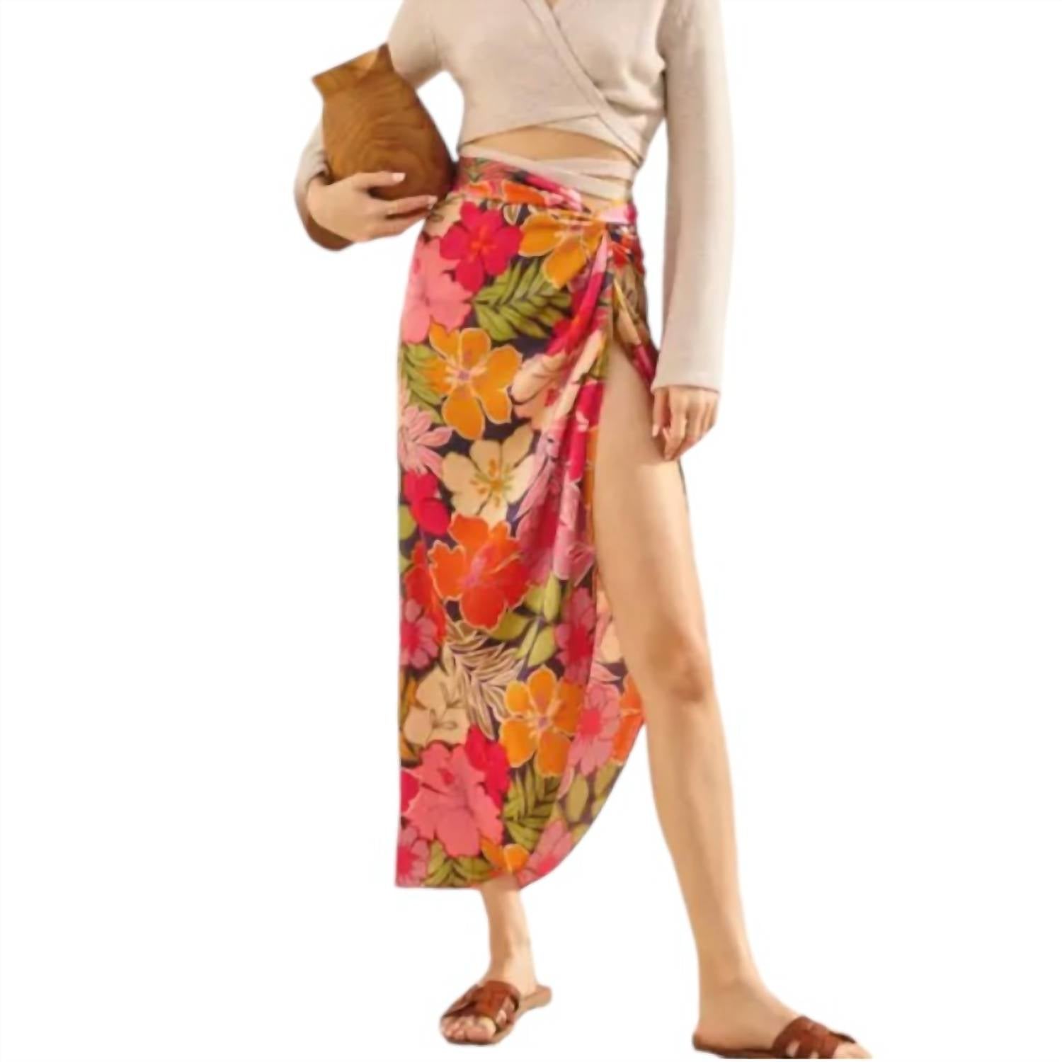 

Длинная юбка Riding Waves в гавайском саду DRESS FORUM, цвет hawaiian garden