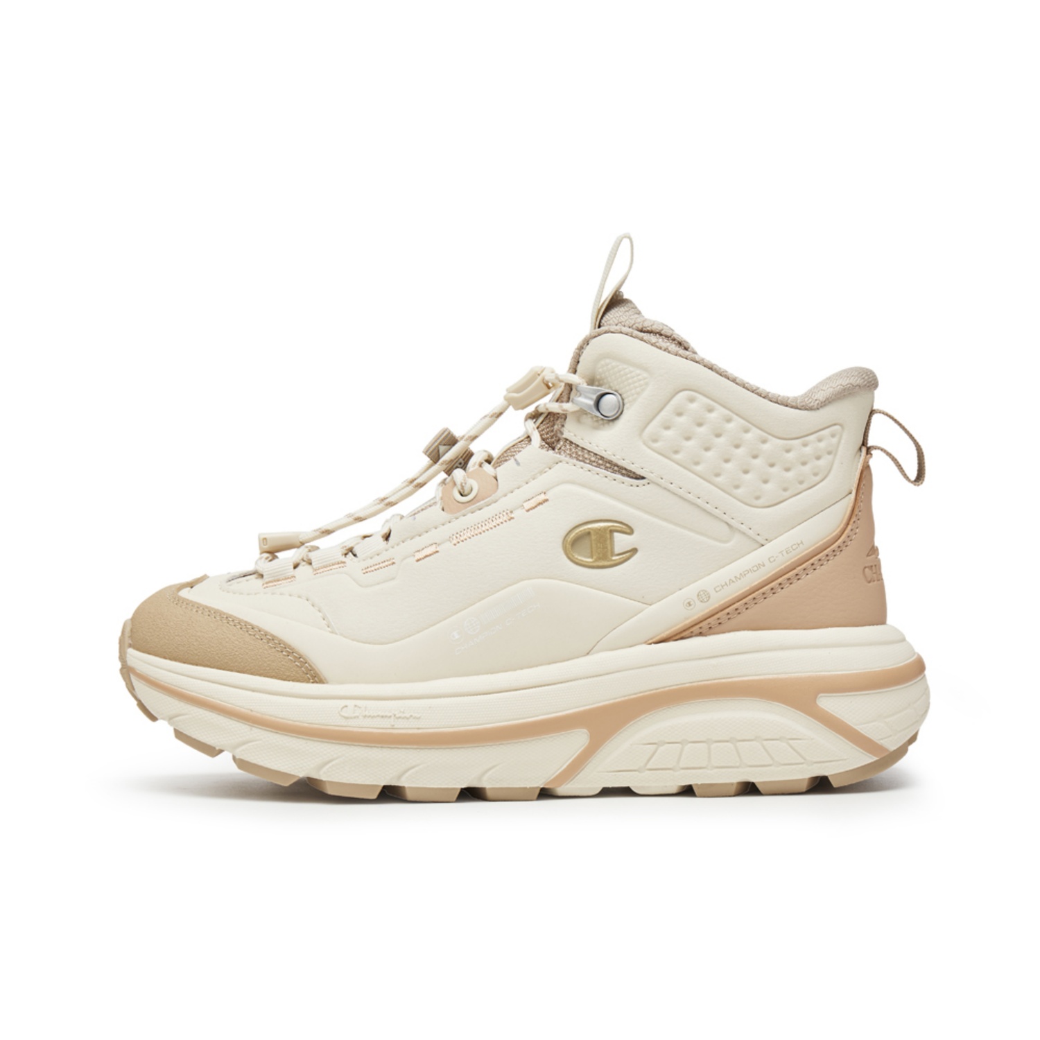 

Абразивостойкие нескользящие кроссовки Mid top для женщин Linen/Sandstone Champion, Linen/Sandstone