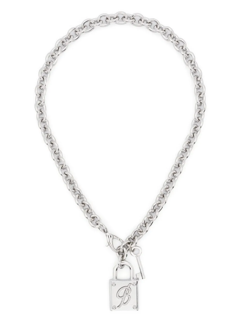 

Колье с подвеской BLUMARINE, серебяный
