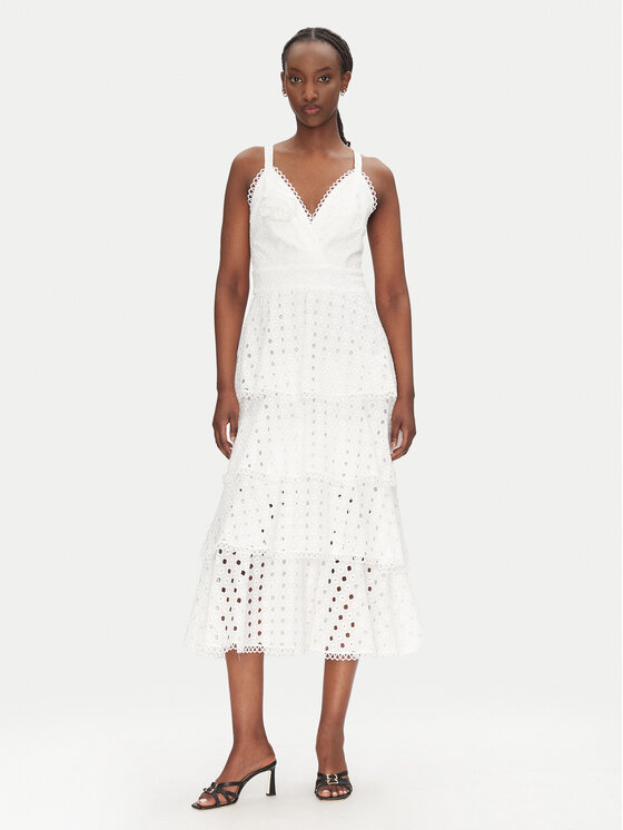 

Летнее платье стандартный крой 53-3396-264 Access Fashion, белый