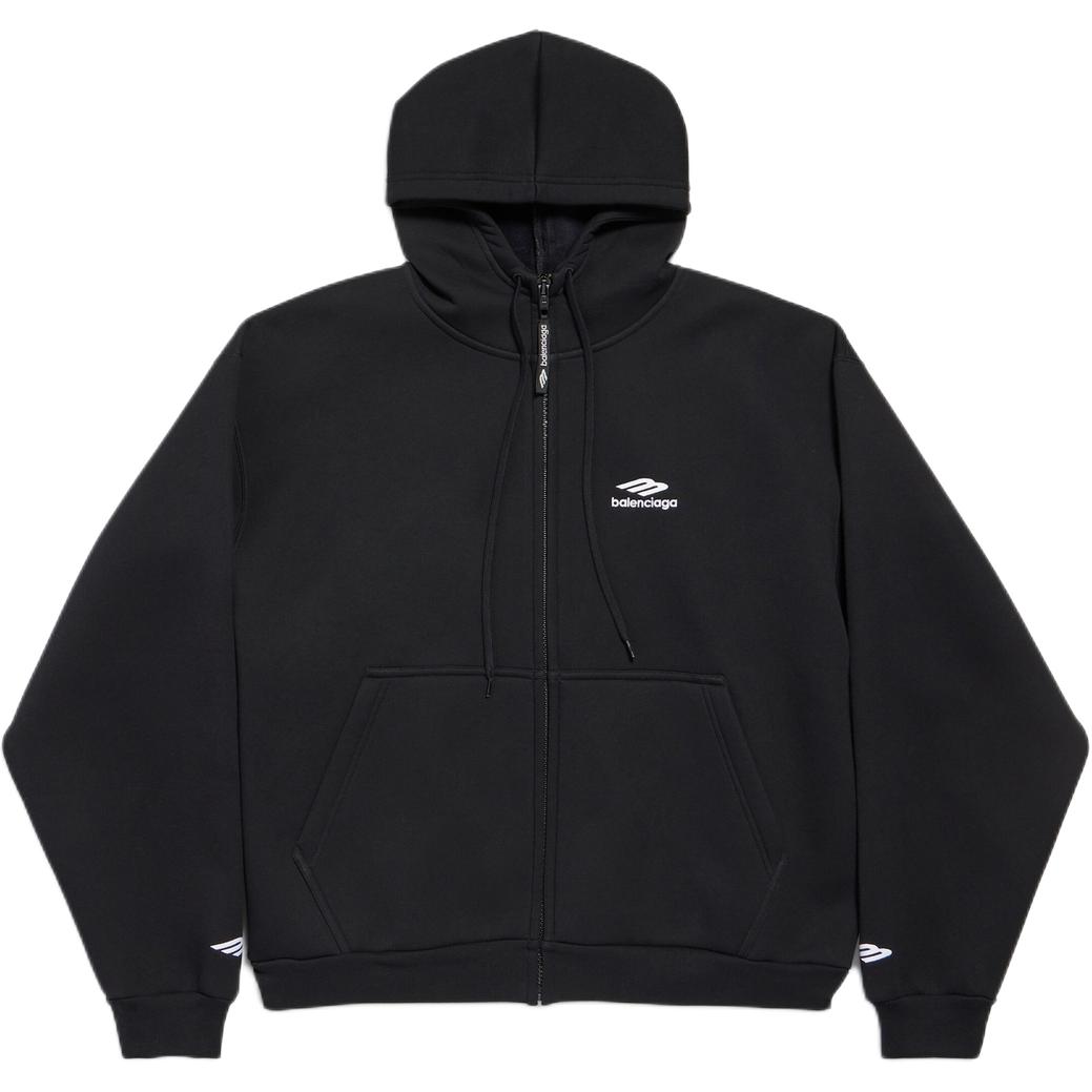 Свитшот FW25 Regular Fit Unisex Balenciaga, черный