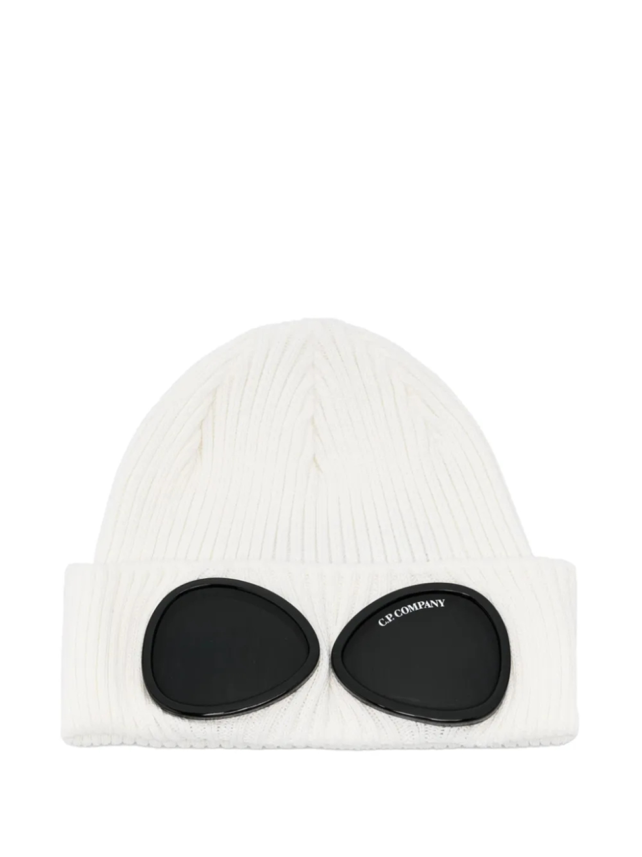 

C.P. Company Kids шапка бини с декором Goggles, белый